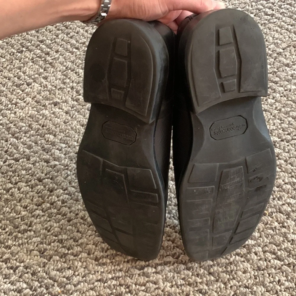 ❄️Black slip on dress shoes - Picture 4 of 8